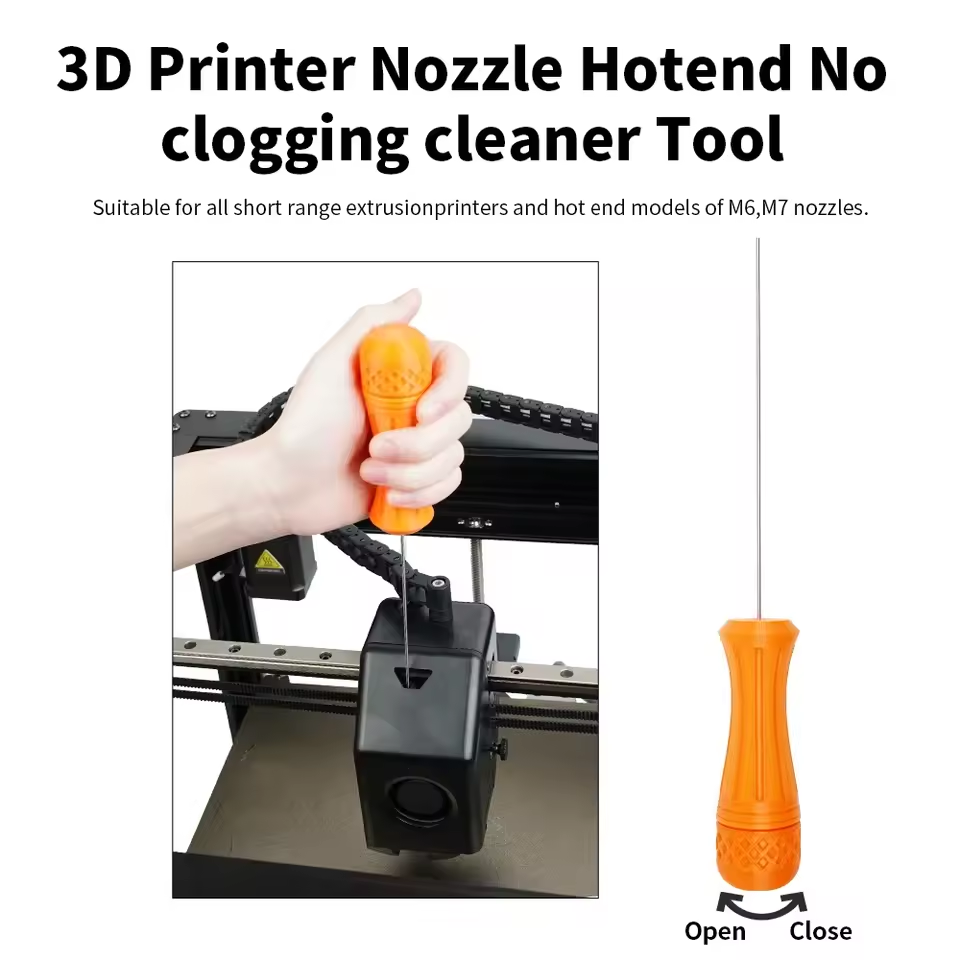 Hotend No Clogging Cleaner Too - Creality Printer Ender 3 ulasan dan harga